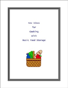 Basic Food Storage booklet