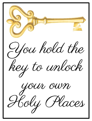 You hold the key to unlock your own Holy Places pc