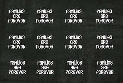 Families are Forever Bottle cap black preview