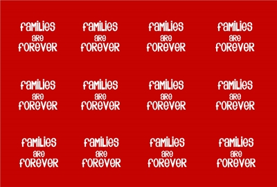 Families are Forever Bottle cap red preview