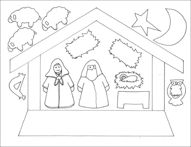 Christmas Nativity Advent w/ Pictures – The Idea Door