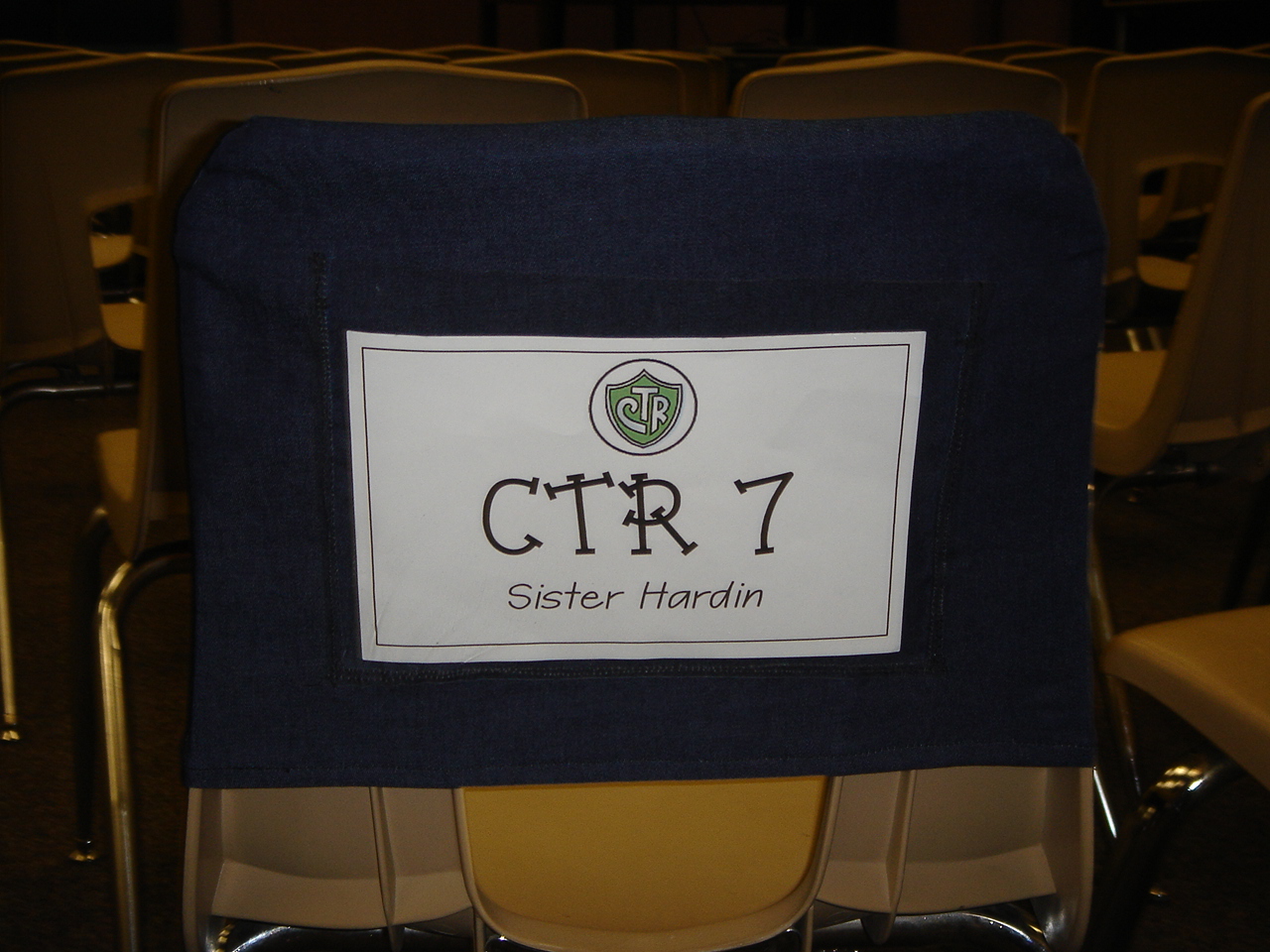 Chair Covers and Chair Signs