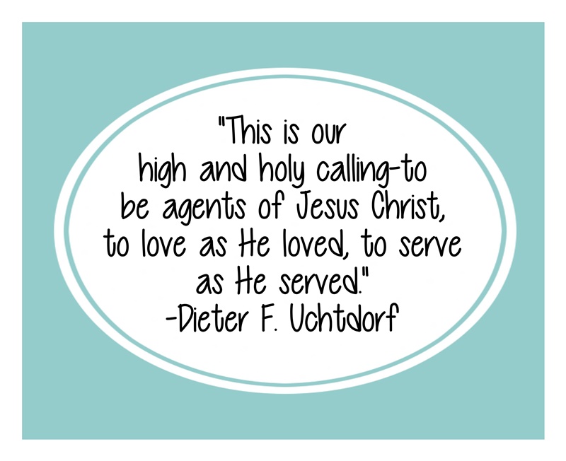 This is our high and holy calling…Quote