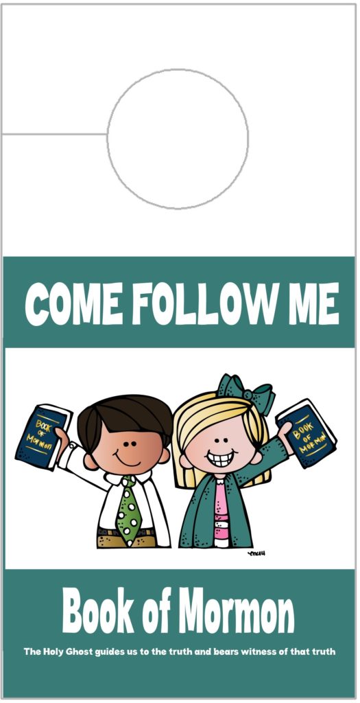 Door Hangers – Come Follow Me – The Idea Door